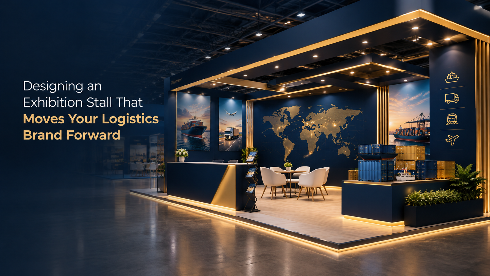 How to Design an Exhibition Stall for a Logistics Company